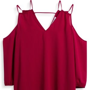 COLLECTIVE CONCEPTS Glenice Cold Shoulder Blouse